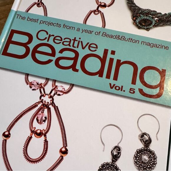 Vintage Creative Beading Books Vol 5 & 6 Jewelry Making - Picture 6 of 7